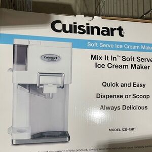 Cuisinart Soft Serve Ice Cream Maker